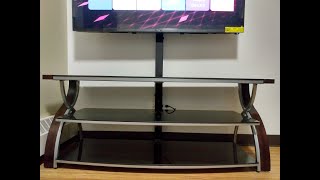 Whalen 3in1 TV Stand BBCXL54NV BBXL54NV Assembly [upl. by Ezechiel]