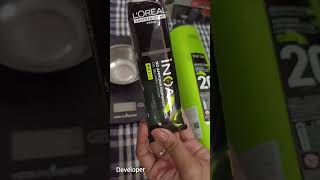 How to mix inoa hair color at homehair colorbesthaircolorhaircolor [upl. by Asihtal]