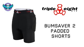 Triple 8 Bumsaver 2 Padded Shorts Review [upl. by Ashbey]