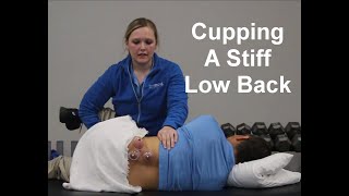 Advanced Cupping Techniques Myofascial Decompression for a Stiff Low back LBP [upl. by Hebe]