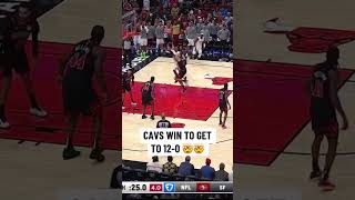 CAVS KEEP WINNING 🤯🤯🤯 cavaliers cavs bulls nba basketball dariusgarland [upl. by Niawtna766]