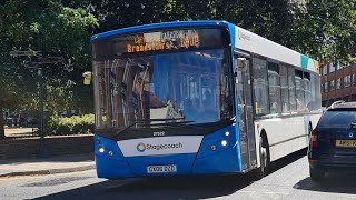 Stagecoach East Kent Transbus Enviro 300 27522 Route Loop THRASH [upl. by Larianna331]