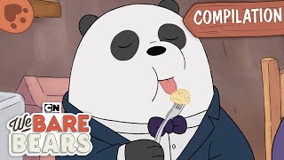 Silly Snacks and Cozy Moments  We Bare Bears  We Bare Bears  Cartoon Network [upl. by Enneirda]