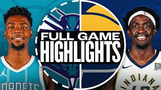 HORNETS at PACERS  FULL GAME HIGHLIGHTS  December 8 2024 [upl. by Thagard578]