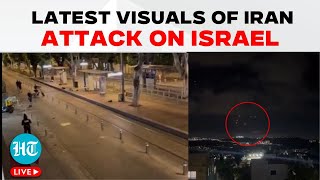 Iran Vs Israel LIVE  Iran Launches Missiles At Israel After Lebanon Ground Operation  Hezbollah [upl. by Cherianne]