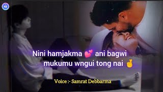 Nini hamjakma ani bagwi 💖🥀  Kokborok shayari Video  Kwbui Kothoma Entertainment [upl. by Joela]