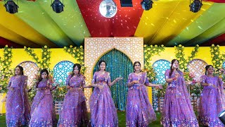 Haldi dance performance  wedding dance mehndi dance [upl. by Ardeed24]