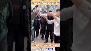 How the ring chain trick magic magician impossible art love [upl. by Sal]