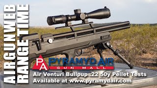 Air Venturi Bullpup 22 JSB HampN JTS Pellet Testing at 50 Yards  Long live the Air Venturi Avenger [upl. by Baerl]