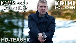 KOMMISSAR WALLANDER  Staffel 3  Teaser deutsch HD  KrimiKollegen [upl. by Naesyar]