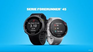 Forerunner 45 de Garmin  Funciones y Características [upl. by Grubman]