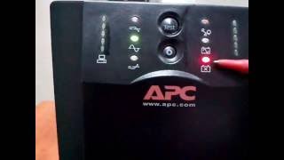 APC 1500va Intro battery installation etc [upl. by Llertnauq]