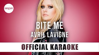 Avril Lavigne  Bite Me Official Karaoke Instrumental  SongJam [upl. by Ennaeel]