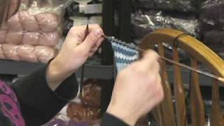 Knitting Instructional Video  How to Carry a Contrasting Color Up the Edge [upl. by Anestassia579]