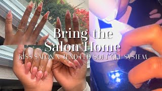 20 Full Set Bring The Salon Home Under 30 Mins Nail Set Step By Step GelX Application [upl. by Aysab]