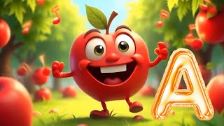 ABC Phonics Song  Toddlers learning video  A for Apple ABC Song Nursery Rhymes Alphabet Song [upl. by Bearce730]