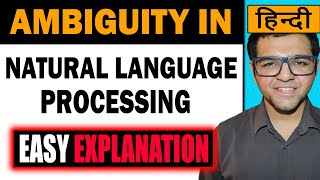 Ambiguity in Natural Language Processing in Hindi [upl. by Rennoc]