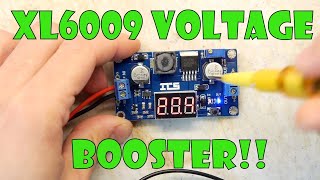 XL6009 5 to 55 volt DC to DC Booster [upl. by Jelena]