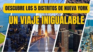 Descubre los 5 Distritos de Nueva York newyork [upl. by Lamej]