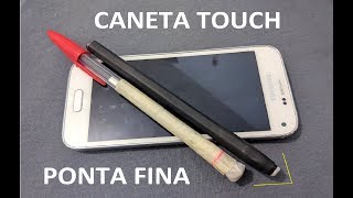 Caneta Touch  Ponta fina [upl. by Abihsat]