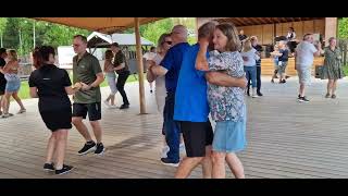 Feil side ta Mjøsa med Vangsteins Dansemusikk på Dokka Camping Dansnytt Hilde Arntzen [upl. by Ong]