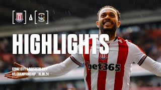 Baker cooks up opening day win 👨‍🍳​  Stoke City 10 Coventry City  Highlights [upl. by Queridas]