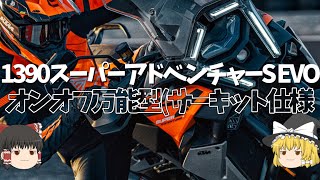 もしR1300GSがサーキットバイク化、、2025年モデル1390スーパーアドベンチャーS EVOが叶える？【ゆっくり解説】 [upl. by Bonita]