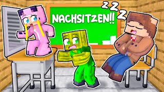 Isy amp Flo SCHWÄNZEN die SCHULE ✿ Minecraft [upl. by Inalawi44]