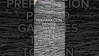 Entrega de gaviones triple torsión ⛓️‍💥🔩⛓️ [upl. by Notselrahc525]