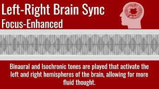 Hemi sync  Focus Enhanced  Flow State  Beta Binaural and Isochronic Beats  Frequency Tuning [upl. by Jala]