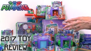 PJ Masks 2017 Toys  Full Review [upl. by Darahs]