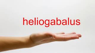 How to Pronounce heliogabalus  American English [upl. by Stanfill]