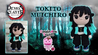 Tokito Muichiro KNY amigurumi  CatalinArte Tejidos [upl. by Oleta]