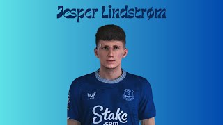 Face Jesper Lindstrøm Everton PES 21  PC [upl. by Kelbee904]