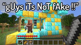 The Most HILARIOUS FAKE Minecraft Speedruns [upl. by Llehcram133]