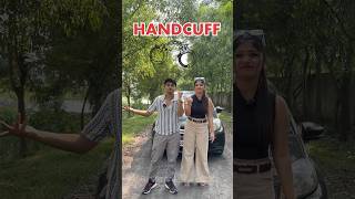 24H Handcuffs challenge 🤪with gungun [upl. by Aicitel339]