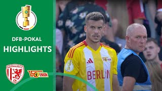 Greifswald fights  Greifswalder FC vs 1 FC Union Berlin 01  Highlights  DFBPokal First Round [upl. by Ttehc]