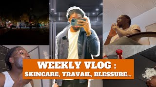 WEEKLY VLOG  RETOUR AU TRAVAIL BLESSURE SKINCARE ESCAPADE NOCTURE [upl. by Modnar716]