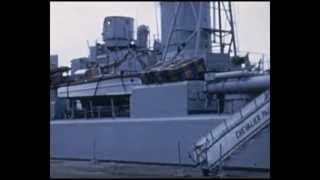 D626 Chevalier PaulT 47class destroyerSweden visityear 1968 rarerare [upl. by Ainez]