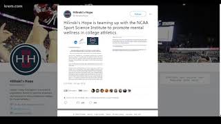 Hilinskis Hope teaming up with NCAA to promote mental health [upl. by Meridith778]