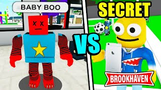 ODA TEAM JAUNE vs BABY BOO 😱 Match de FOOT Roblox Brookhaven RP [upl. by Ynos]