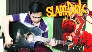 TABS Kimi Ga Suki Da To Sakebitai Slam Dunk OP  Fingerstyle Guitar Cover [upl. by Odelia]