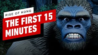 The First 15 Minutes of Skull Island The Rise of Kong Gameplay [upl. by Elkraps]