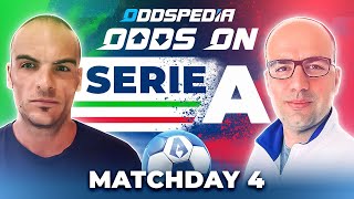 Serie A Predictions 202425 Matchday 4  Best Football Betting Tips Today [upl. by Patrich]