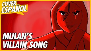 MULANS VILLAIN SONG  Hombres de Acción  ANIMATIC MULAN  Cover Español  David Delgado [upl. by Assilim770]