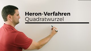 HeronVerfahren Quadratwurzel bestimmen  Mathe by Daniel Jung [upl. by Llessur]