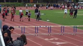 Middle school 65m hurdles [upl. by Urbana]