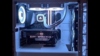 CORSAIR 465X Custom Gaming PC  i79700k RTX 2080 32GB RAM 2TB NVMe SSD [upl. by Gregorius586]