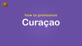 how to pronounce Curaçao 【FIFA】 [upl. by Silevi]