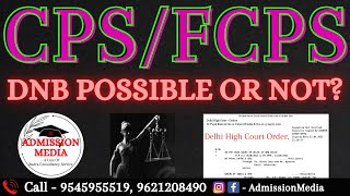 CPSFCPS  Courses Details  DNB Possible Or Not  Secondary DNB  PDCET  CPS Admission [upl. by Leraj]